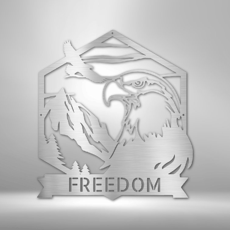 Trinx Landscape & Nature Wall Decor on Metal Wayfair